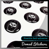 Custom Domed Resin Stickers - Cut to Any Shape or Size