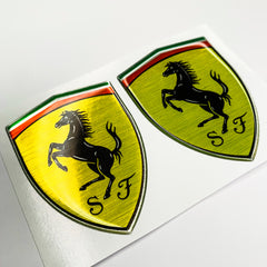 resin ferrar labels domed