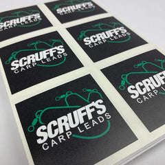 Laminated Custom Square Stickers - Many sizes and finishes to choose from. - Smash signs ltd