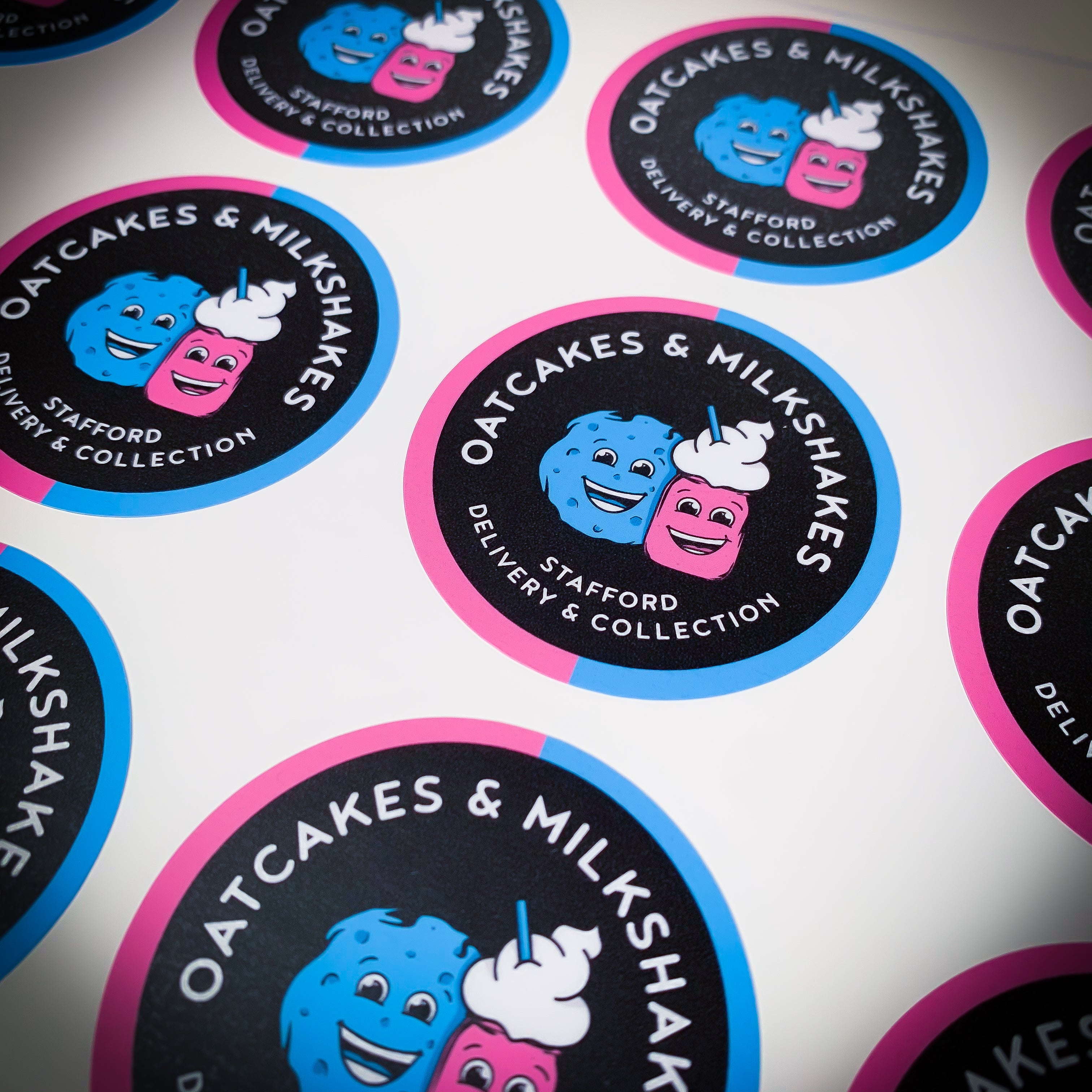 Send Out Sticker Laminated Custom Kiss Cut Stickers - Cut to Any Shape or Size | Smash Signs