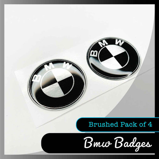 bmw domed stickers display