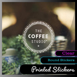Clear stickers