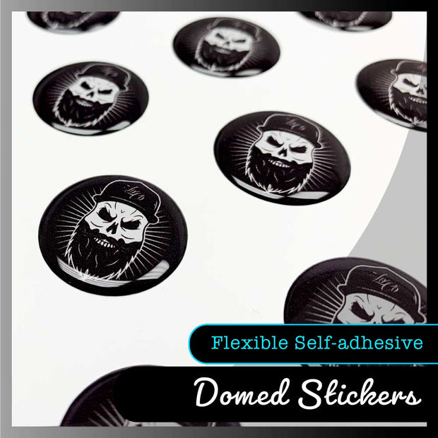 Custom Domed Resin Stickers