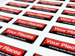 Your places resin labels