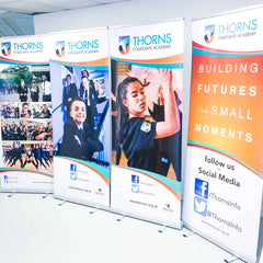 Pull Up Roller Banner - Pop up stand