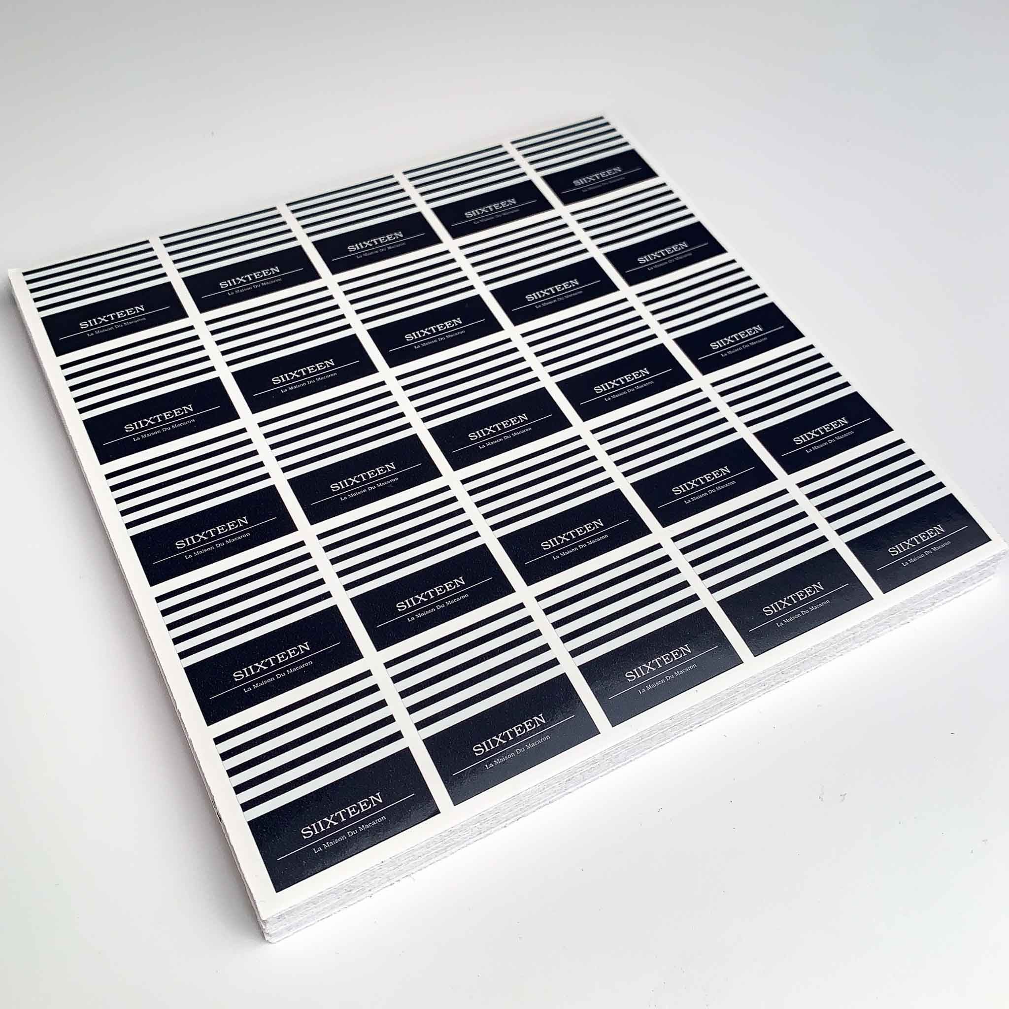 Square 27 Sticker Square stickers - Many sizes and finishes to choose from. | Smash Signs