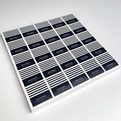 Laminated Custom Square Stickers - Many sizes and finishes to choose from.