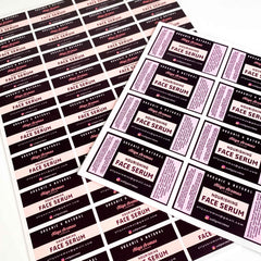 Rectangle stickers
