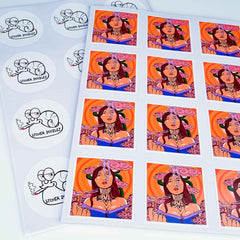 Custom Kiss Cut Stickers - 1.3M x 700mm Sheets