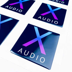 Custom Domed Resin Stickers  - Cut to Any Shape or Size