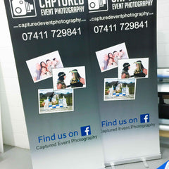 Pull Up Roller Banner - Pop up stand