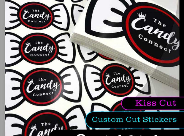 Custom Kiss Cut Stickers - 1.3M x 700mm Sheets