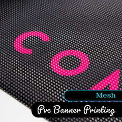 Mesh PVC Banner Printing - Smash signs ltd