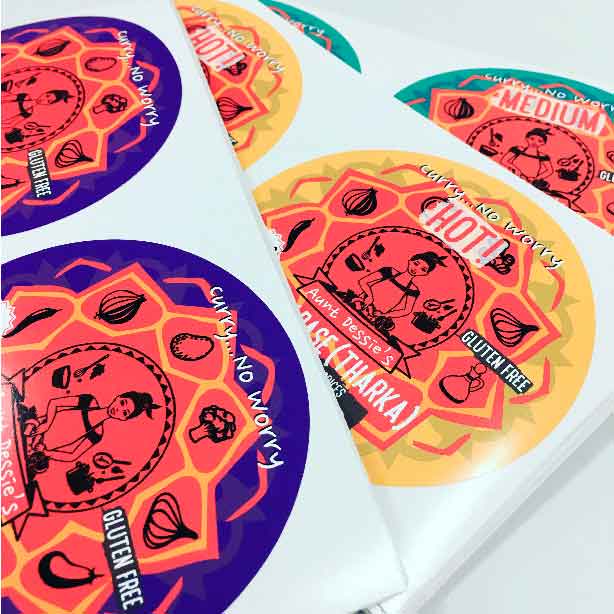 Custom Round stickers - Many sizes and finishes to choose from. | Smash ...