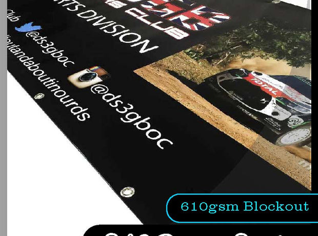 Blockout 610GSM PVC Banner Printing